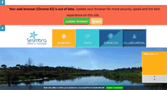Desktop Screenshot of cm-sesimbra.pt